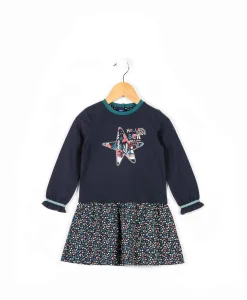 ROBE ML BLEU INDIGO CLAKET