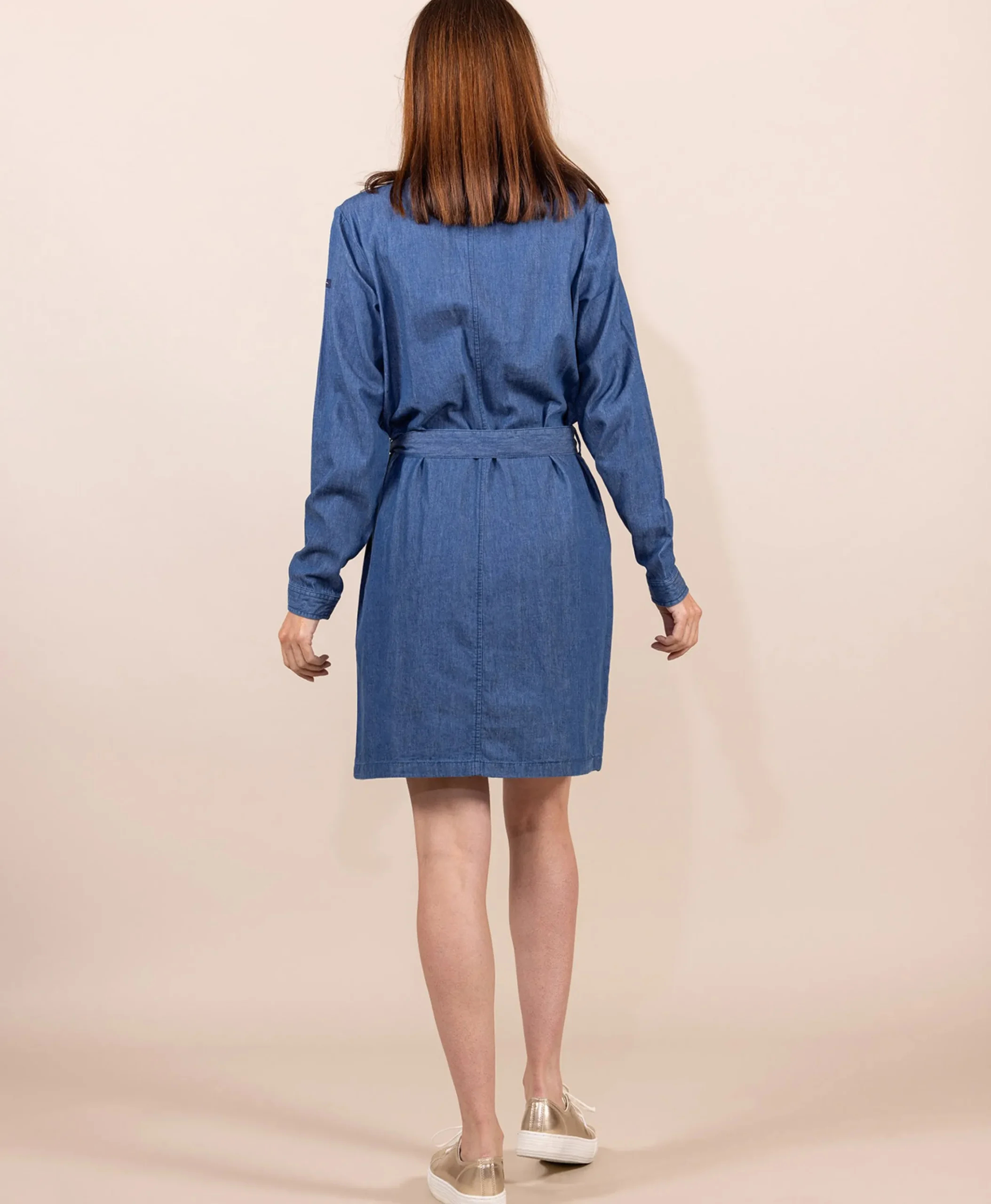 ROBE ML DENIM ROYEL