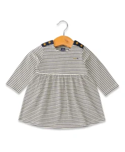 ROBE ML FOND NATUREL RAYE INDIGO ROSITAL
