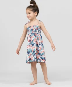 ROBE SsM IMPRIME FOND ROSE PARIYA