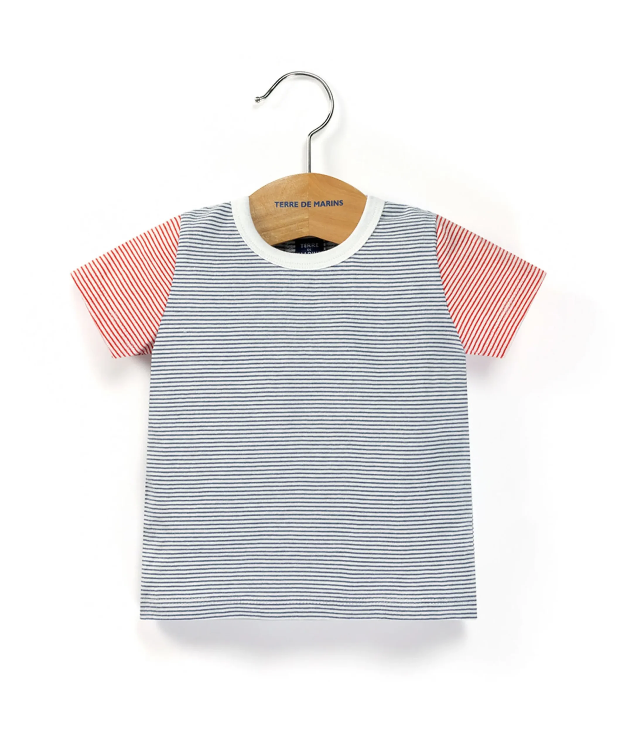 SALOPETTE COURTE + HAUT DENIM CLAIR REVO