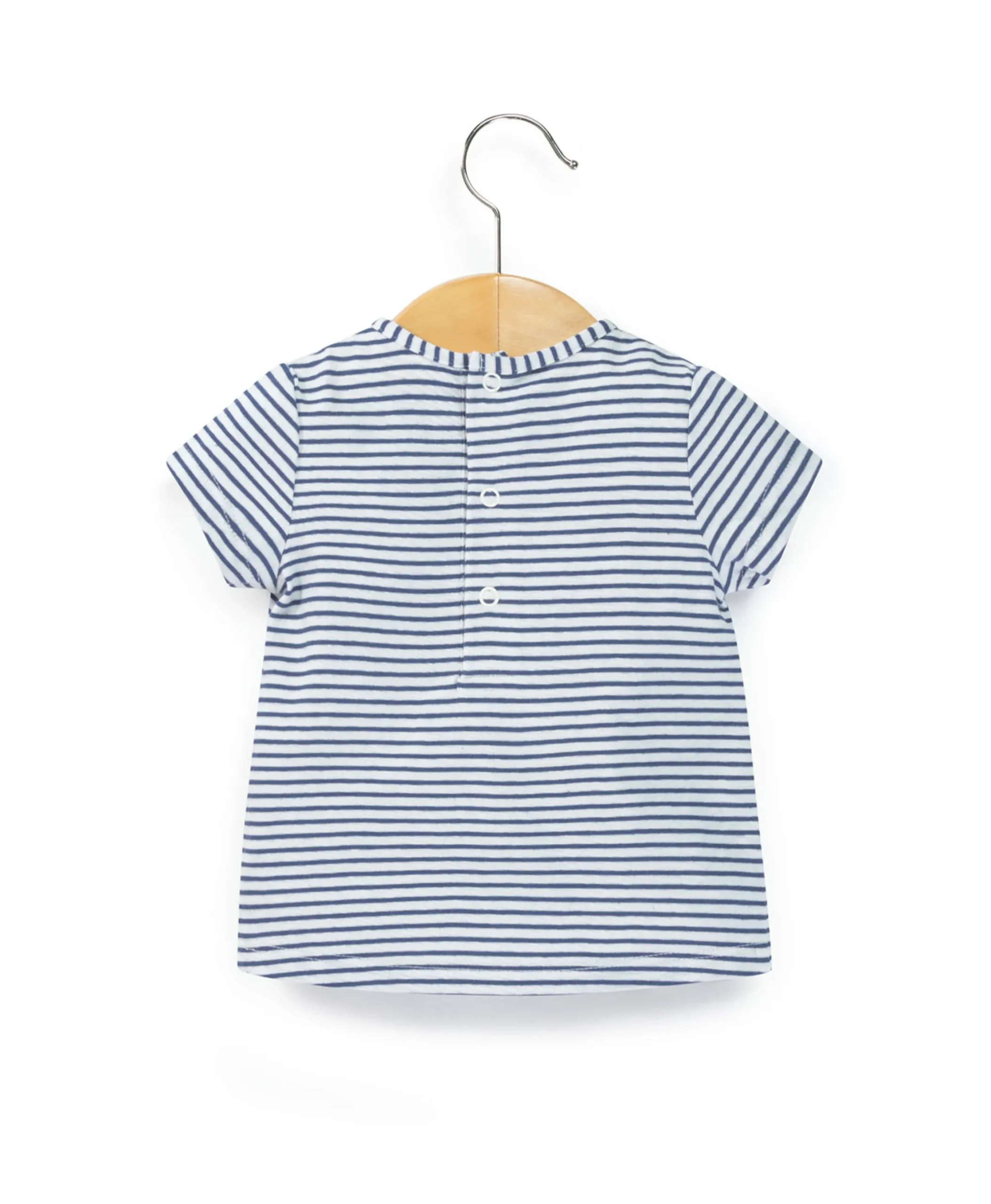 SALOPETTE COURTE + HAUT INDIGO RIVELA