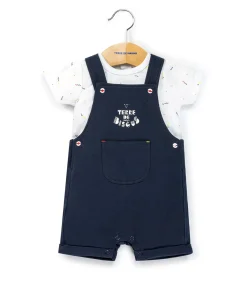 SALOPETTE COURTE + HAUT INDIGO SRILO