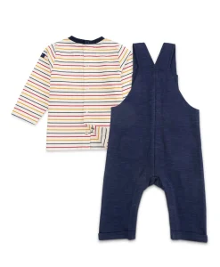 SALOPETTE LONGUE + HAUT INDIGO IZLOU