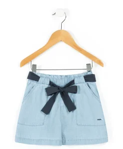 SHORT DENIM CLAIR QUITERIE