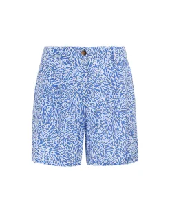 SHORT IMPRIME BLEU VOISIE