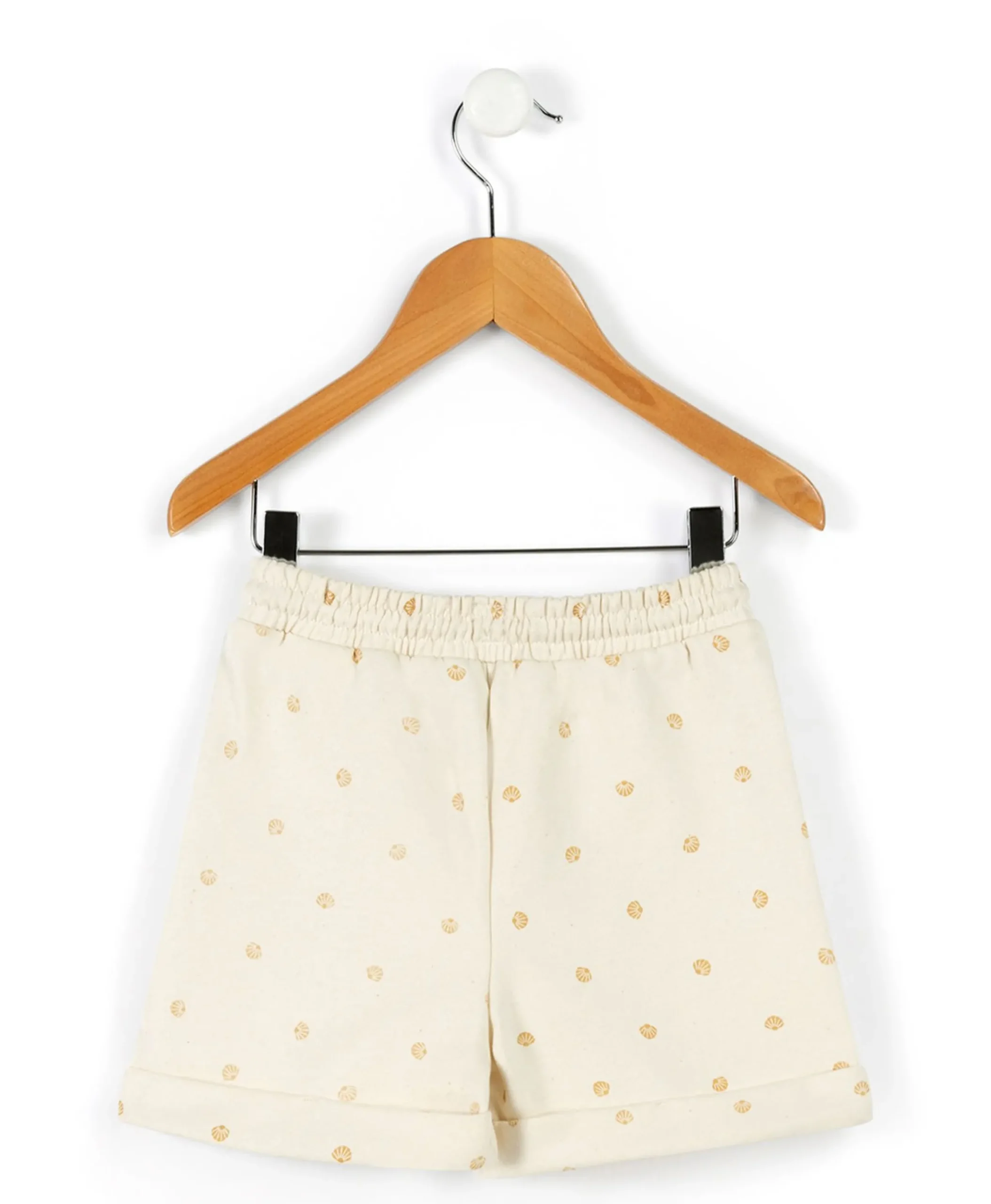 SHORT IMPRIME FOND GREGE QUILYS