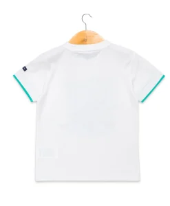 TEE SHIRT MC BLANC OPTIQUE AXUL