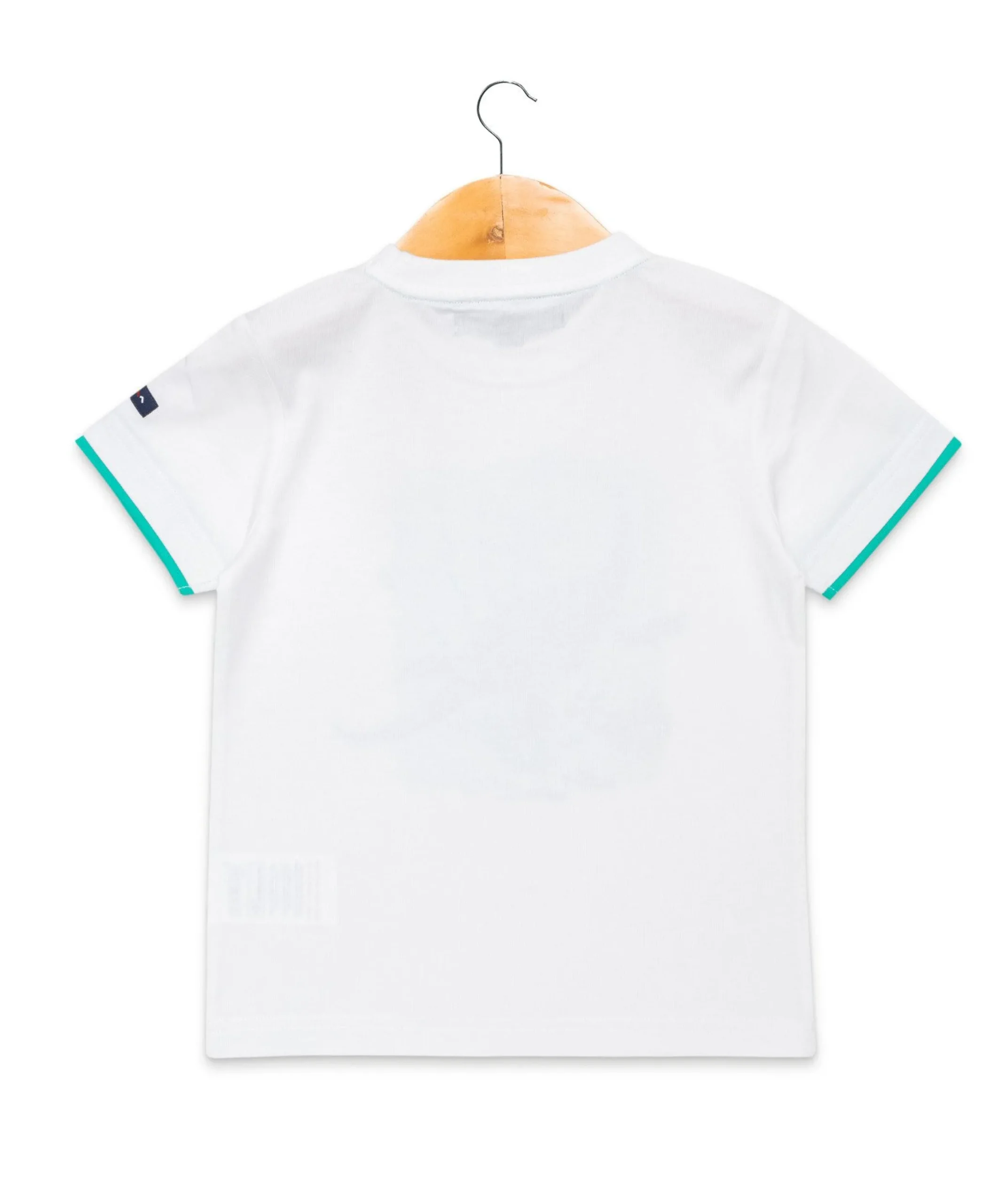 TEE SHIRT MC BLANC OPTIQUE AXUL