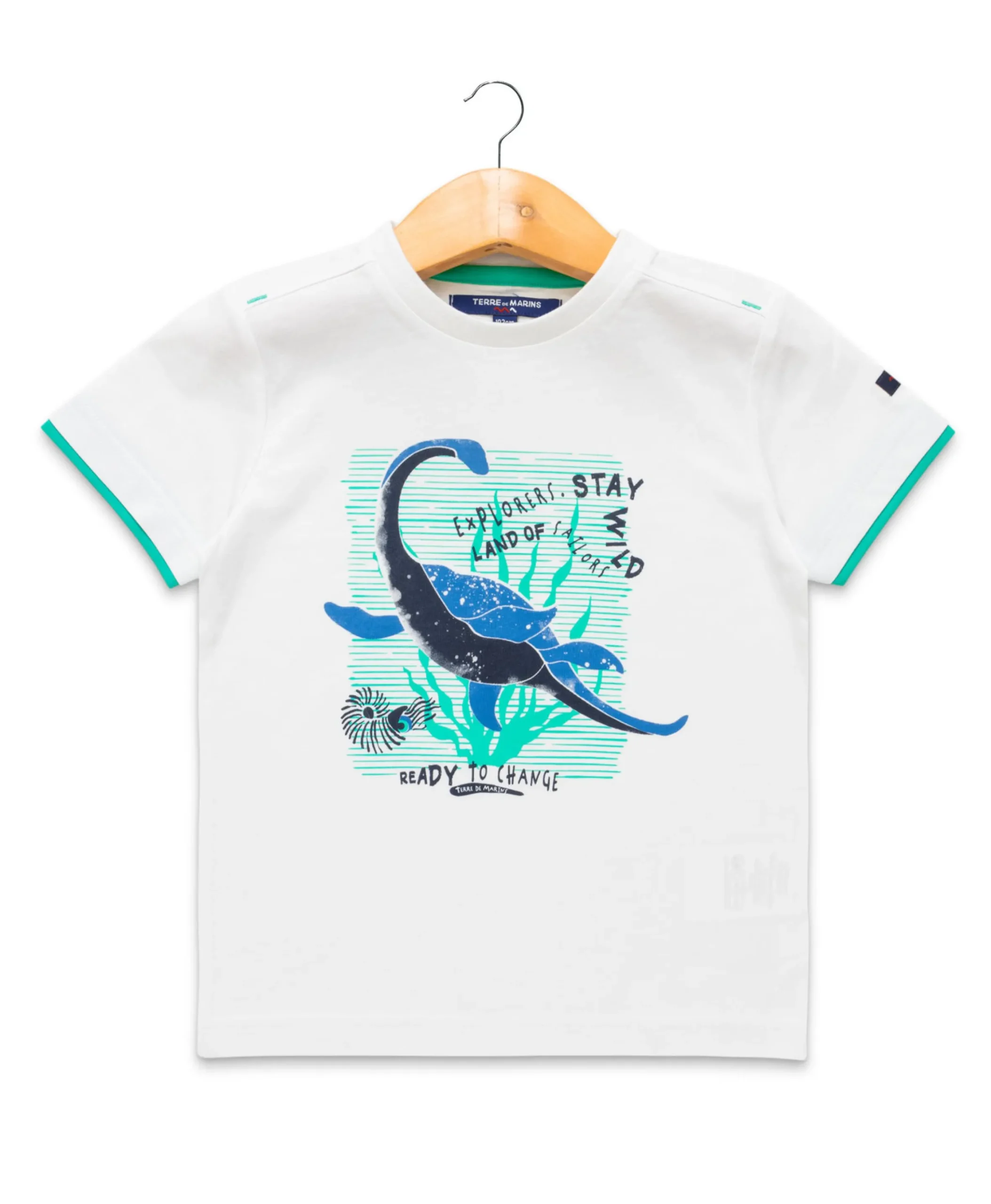 TEE SHIRT MC BLANC OPTIQUE AXUL