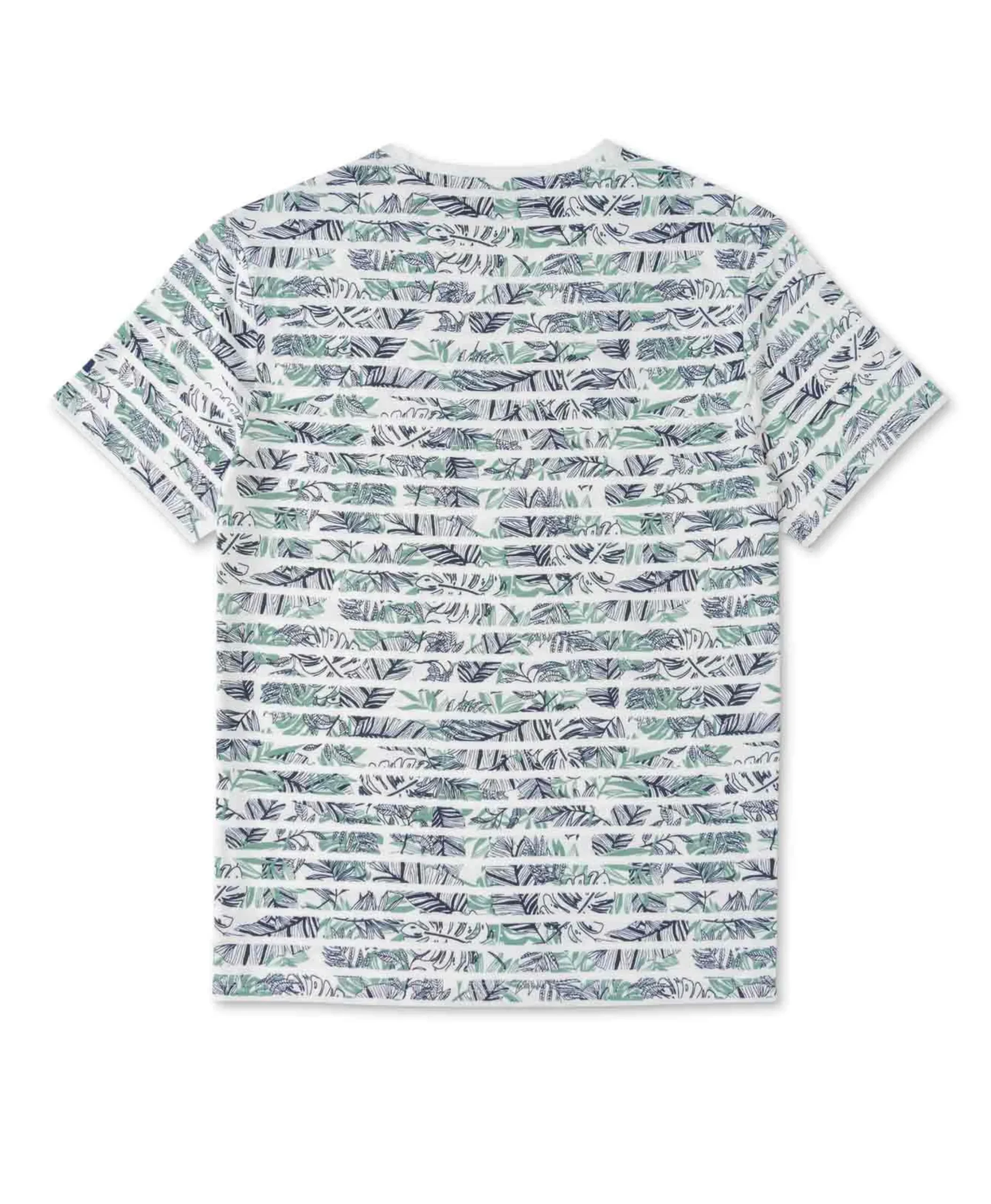 TEE SHIRT MC IMPRIME BLANC ALORA