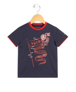 TEE SHIRT MC INDIGO ADEUX