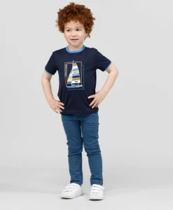 TEE SHIRT MC INDIGO AXUL