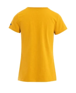 TEE SHIRT MC JAUNE AMBRE VELODE