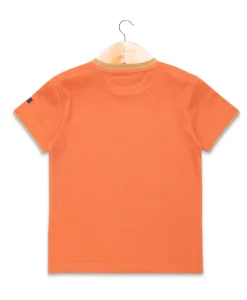 TEE SHIRT MC ORANGE CITROUILLE AXUL