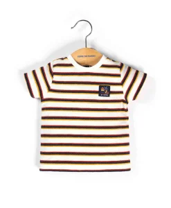 TEE SHIRT MC RAYE MULTICOLORE IMATLO