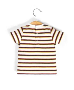 TEE SHIRT MC RAYE MULTICOLORE IMATLO