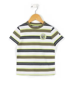 TEE SHIRT MC RAYE MULTICOLORE AGIL