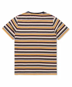 TEE SHIRT MC RAYE MULTICOLORE AKATRUN