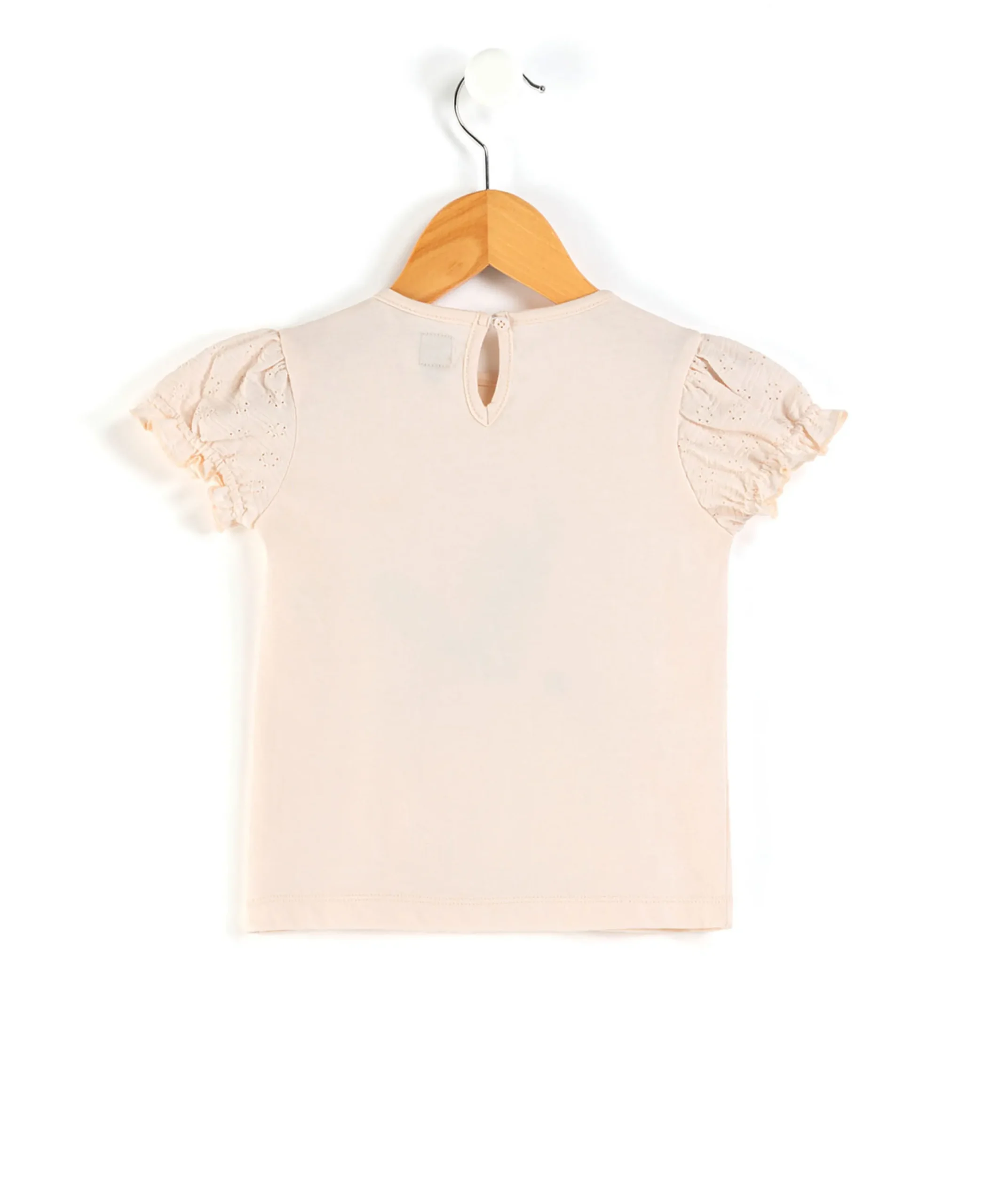 TEE SHIRT MC ROSE SMOOTHIE ADOVE