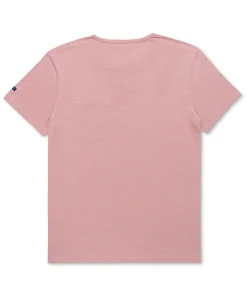 TEE SHIRT MC VIEUX ROSE AGOR