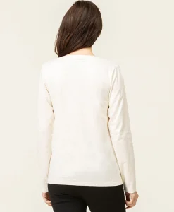 TEE SHIRT ML GREGE TIGRINE