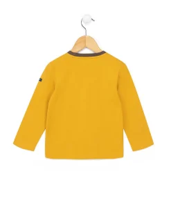 TEE SHIRT ML JAUNE MIEL CANILI