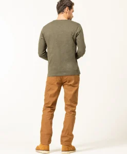 TEE SHIRT ML KAKI TATORI