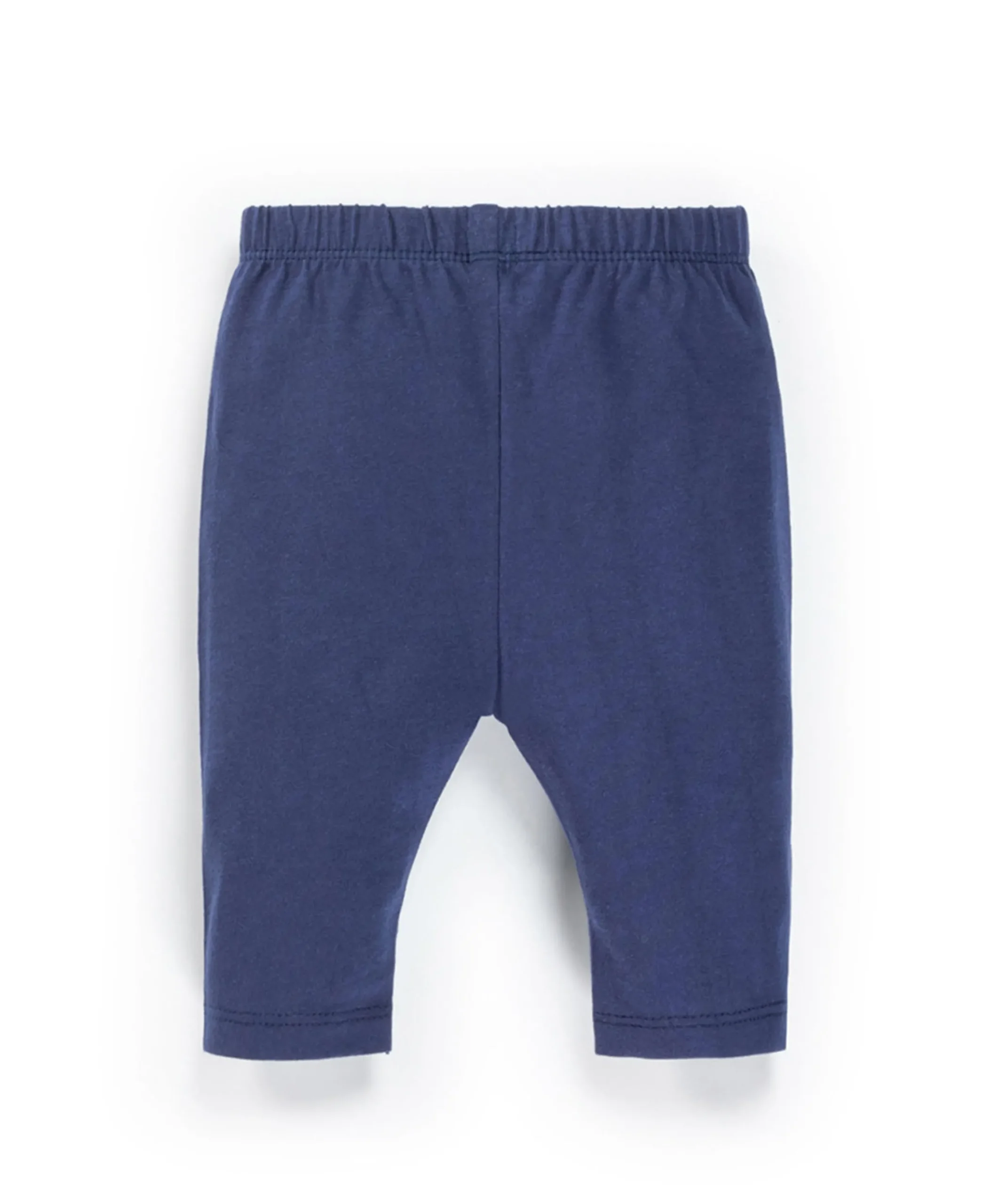 TUNIQUE + LEGGINGS FOND BLANC RAYE MARINE CHANCA