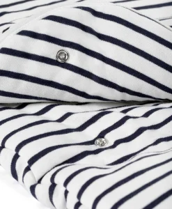 TURBULETTE SsM FOND NATUREL RAYE INDIGO MIGOT