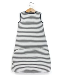 TURBULETTE SsM FOND NATUREL RAYE INDIGO MIGOT