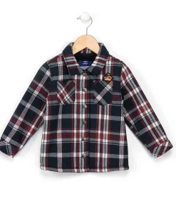 VESTE ML CARREAUX INDIGO COZIO