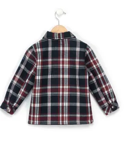 VESTE ML CARREAUX INDIGO COZIO