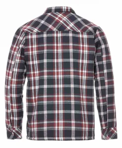 VESTE ML CARREAUX INDIGO JARROT