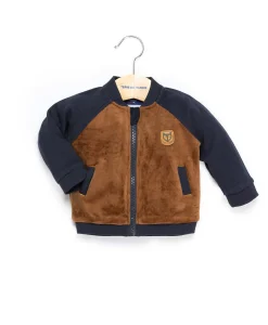 VESTE ML INDIGO/ ACAJOU LAVEST