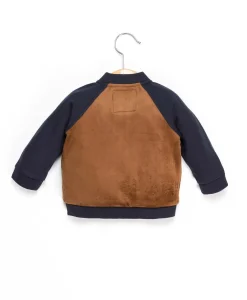 VESTE ML INDIGO/ ACAJOU LAVEST