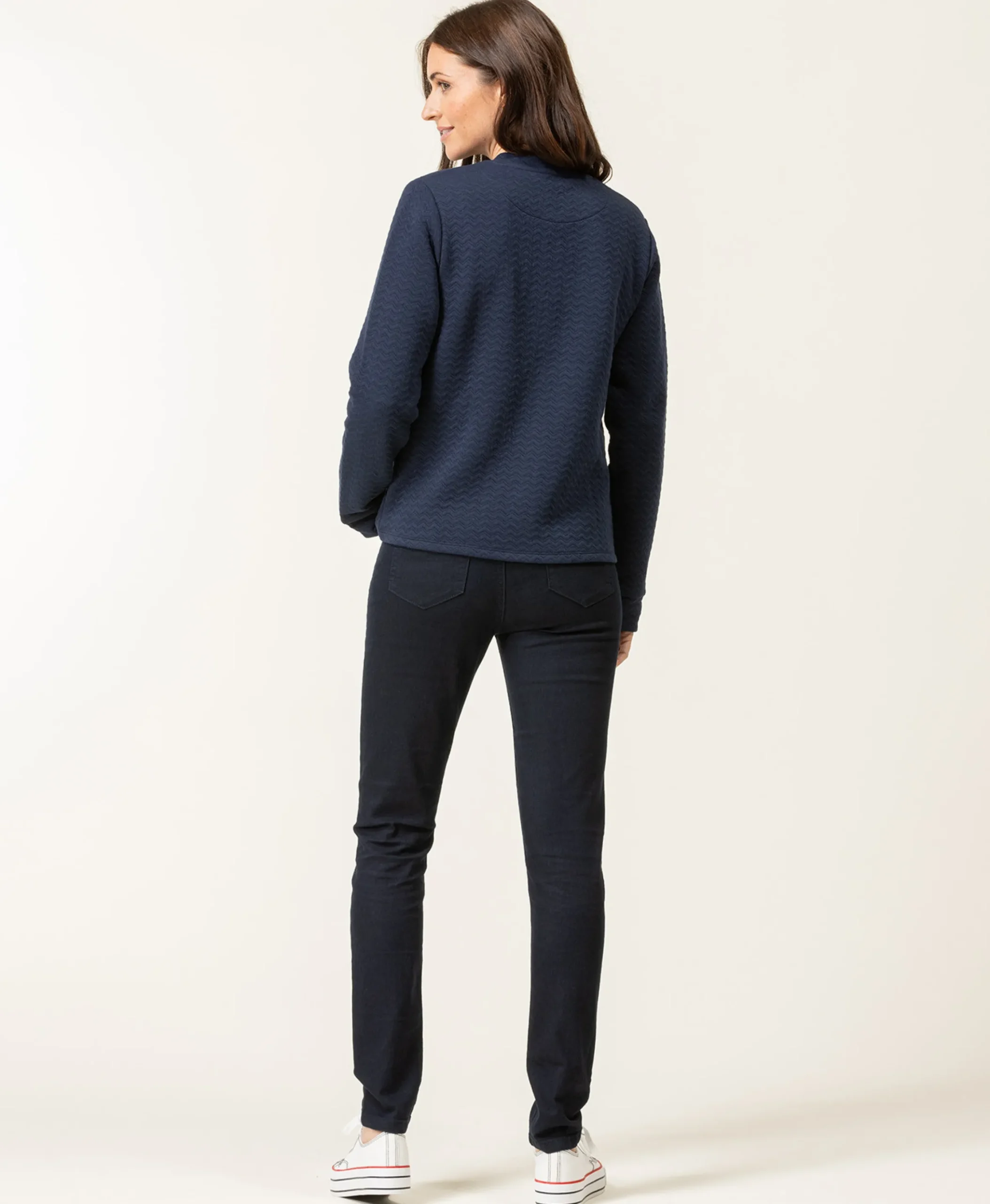 VESTE ML INDIGO VINELLE
