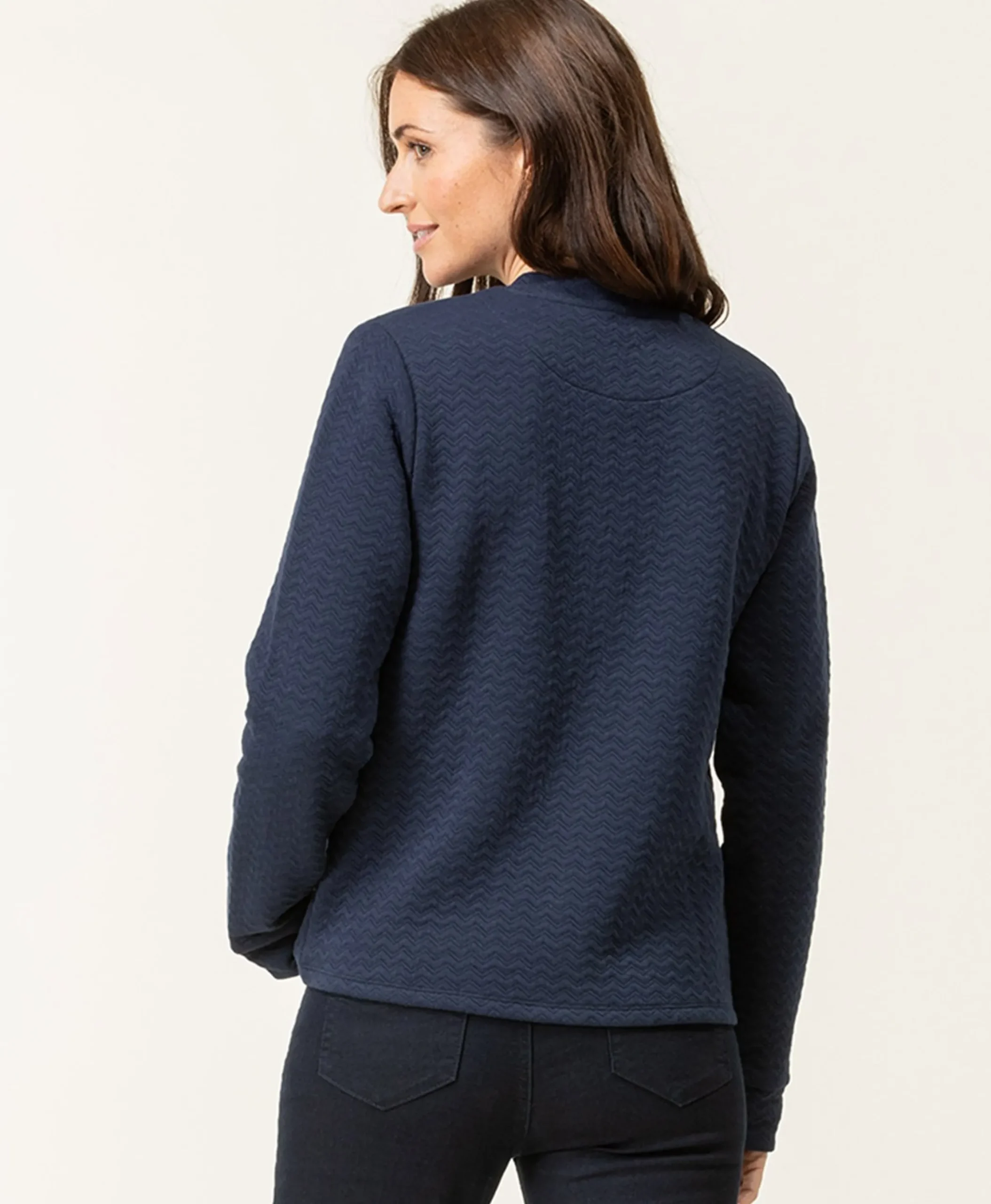 VESTE ML INDIGO VINELLE