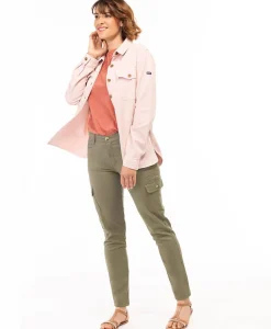 VESTE ML ROSE PALE CALUSO