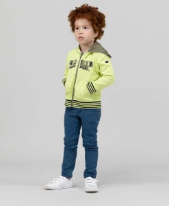 VESTE ML VERT CITRON JOVIC