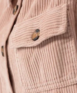VESTE ML VIEUX ROSE RINAR
