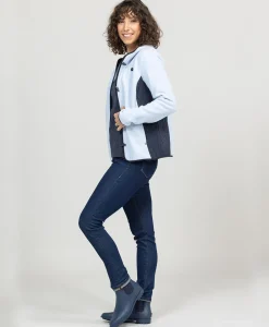 VESTE POLAIRE BLEU CACHEMIRE NECAR