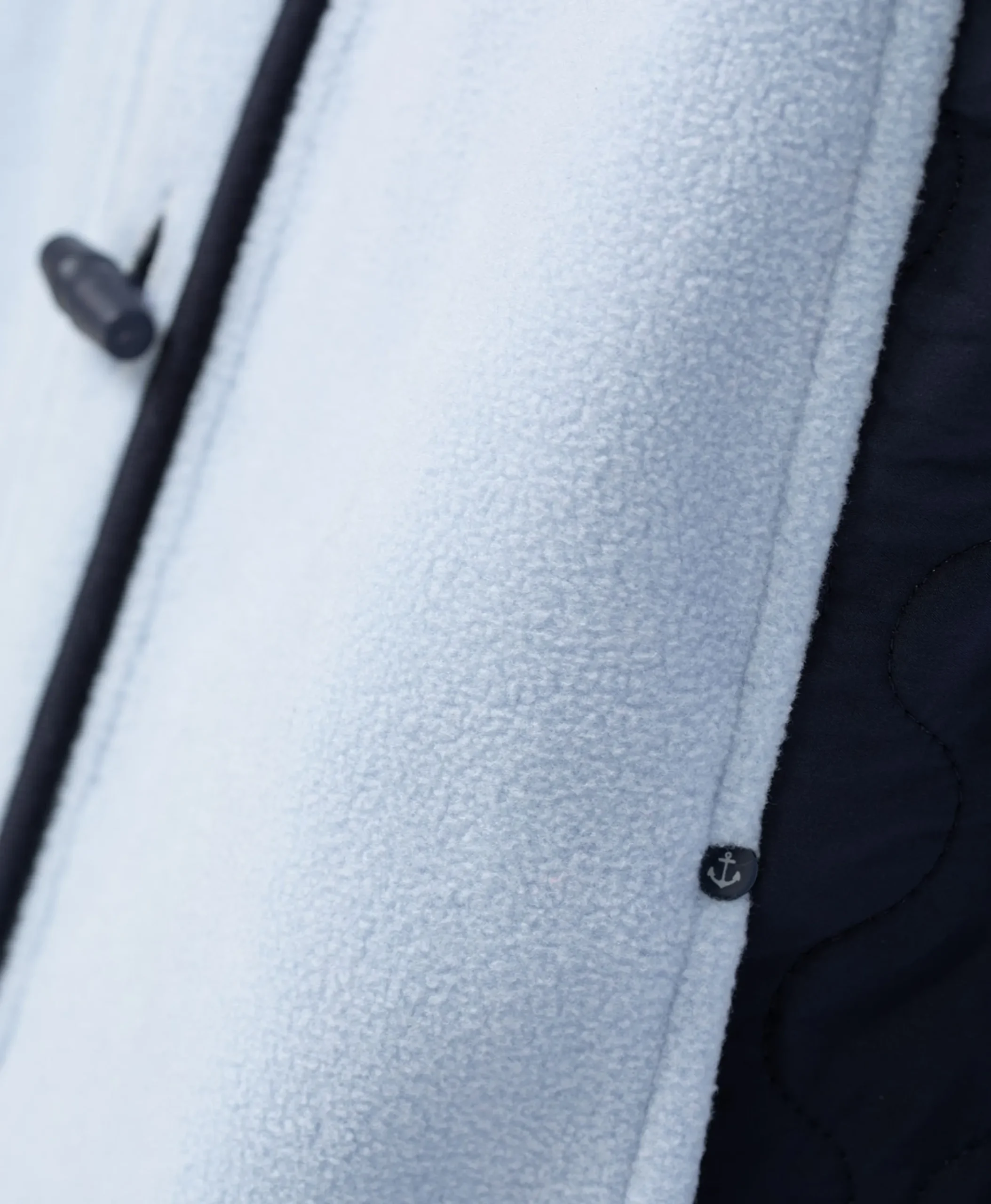 VESTE POLAIRE BLEU CACHEMIRE NECAR