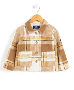 VESTE POLAIRE CARREAUX MULTICOLORE VEPOLKA