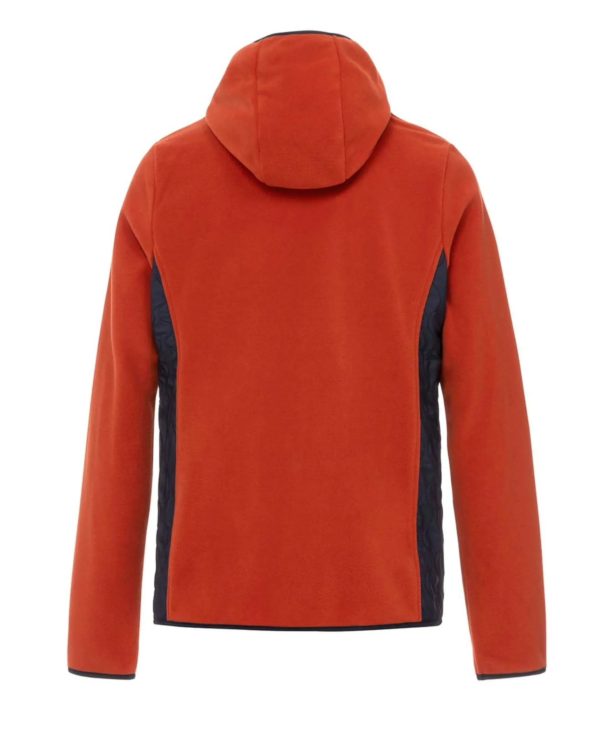 VESTE POLAIRE ROUGE BRIQUE NECAR